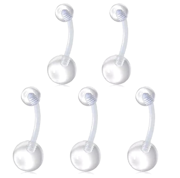 Piercing do pupku bioplast